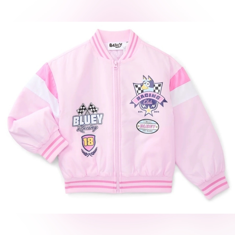 Bluey Girls Bomber Jacket